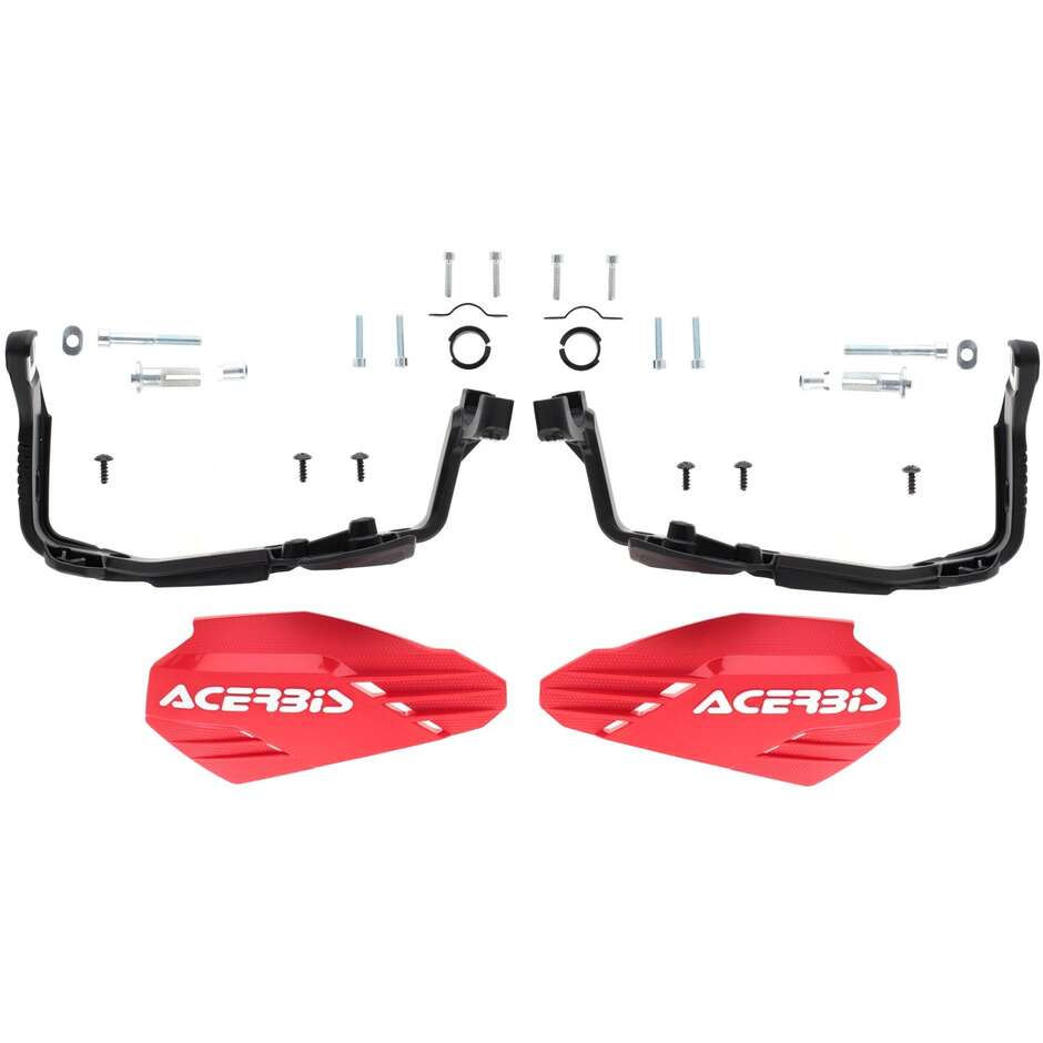 Paramani Cross Enduro Acerbis X-HANDGUARDS Rosso Bianco
