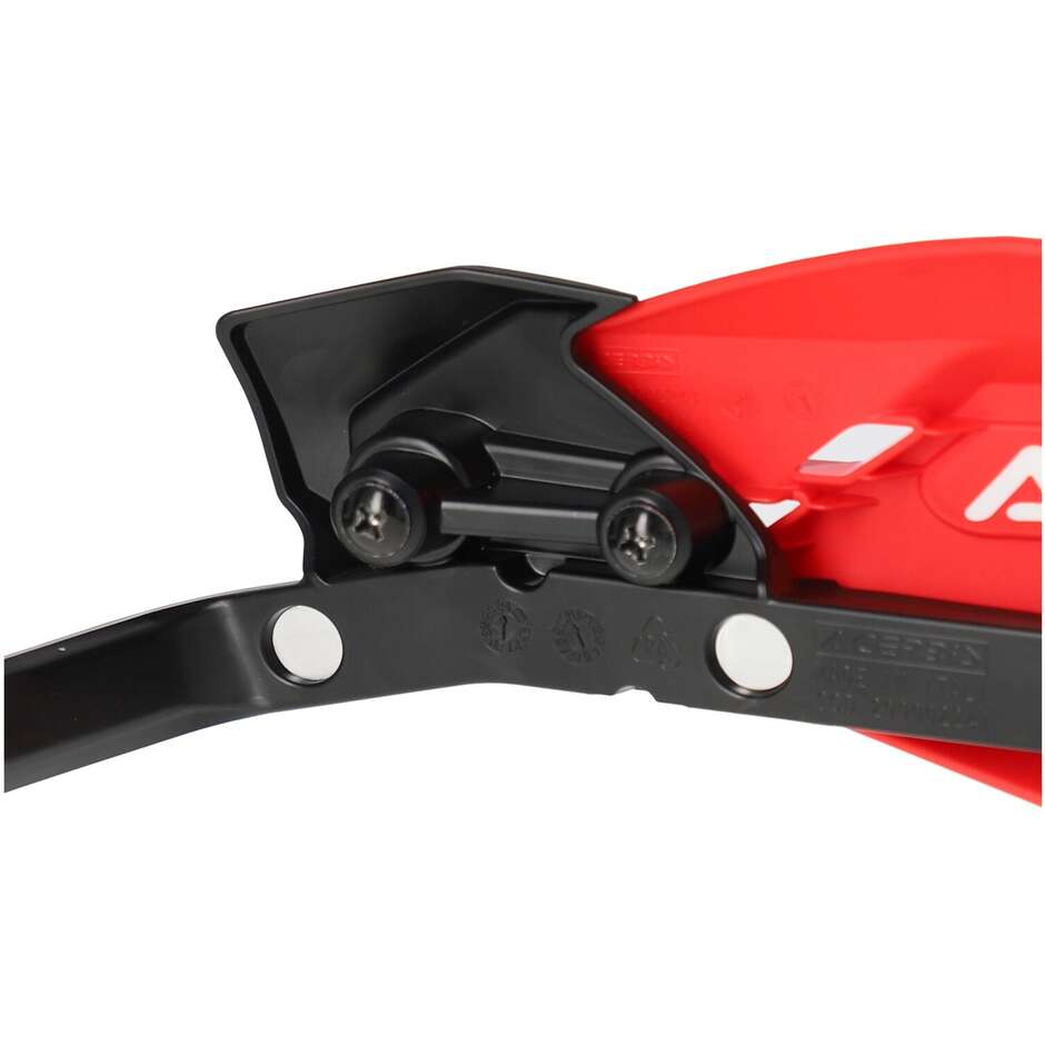 Paramani Cross Enduro Acerbis X-HANDGUARDS Rosso Bianco