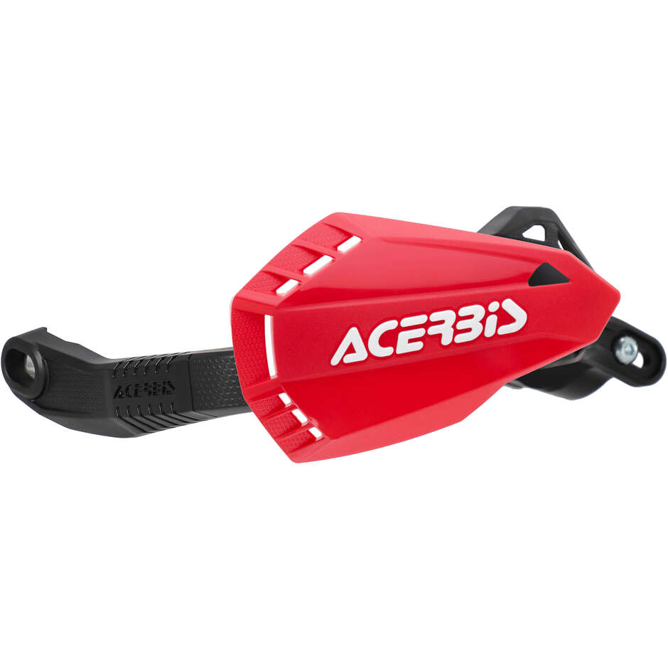 Paramani per Minimoto Acerbis FIRSTMOTO per APRILIA SX 125 (2023-2025) e altri modelli (Rosso/Nero)