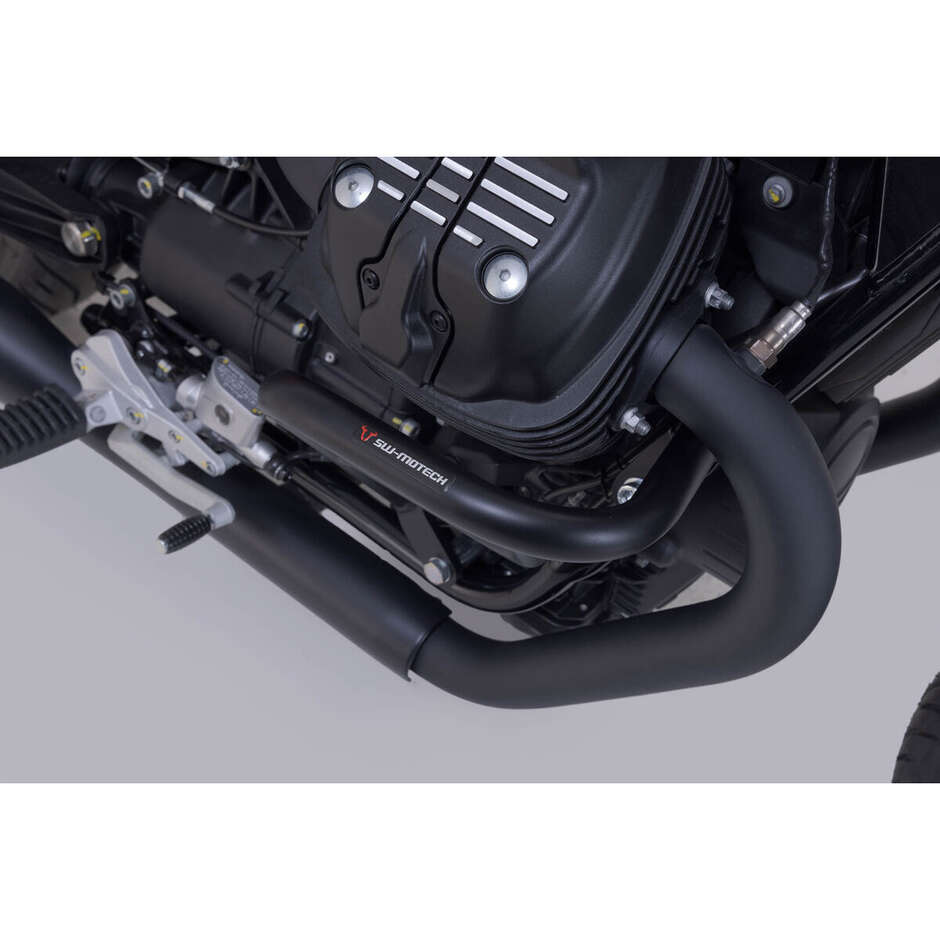 Paramotore Moto Nero Sw-Motech SBL.17.847.10000/B Per Modelli Moto Guzzi V7/V9