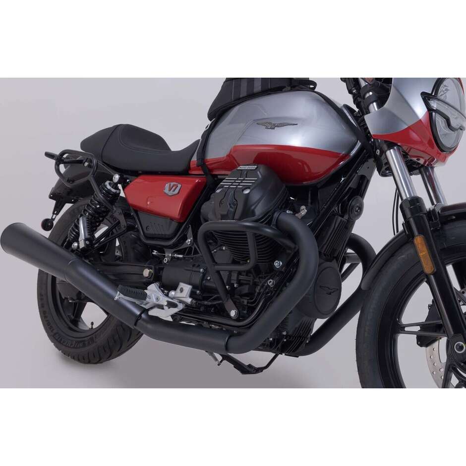 Paramotore Moto Nero Sw-Motech SBL.17.847.10000/B Per Modelli Moto Guzzi V7/V9