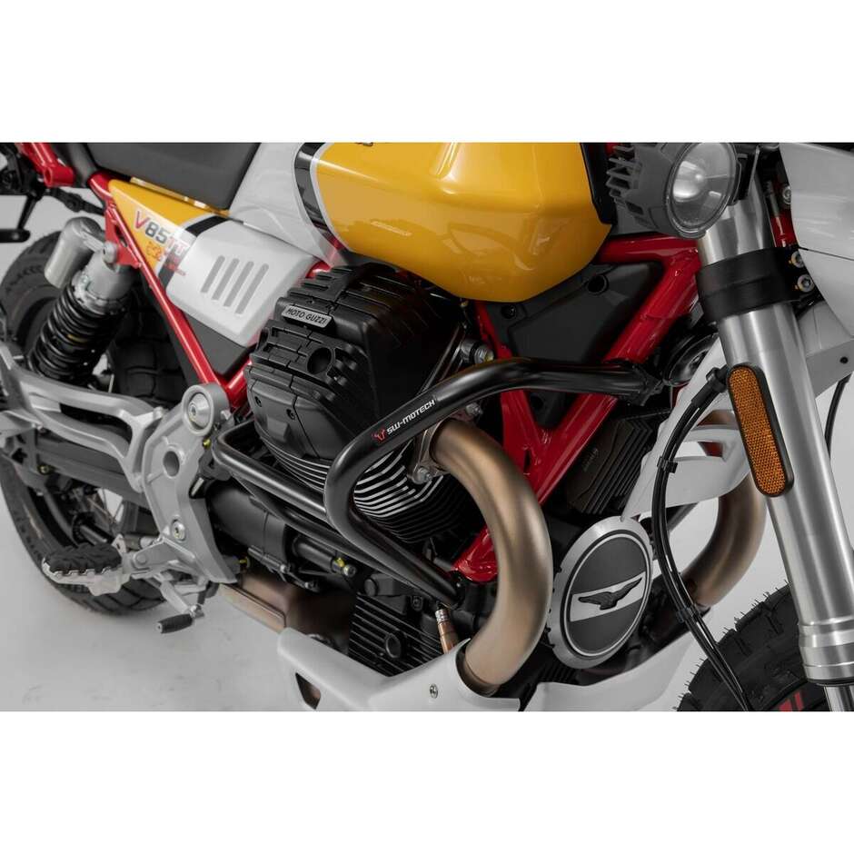 Paramotore Moto Nero Sw-Motech SBL.17.925.10001/B Per Moto Guzzi V85 TT/Travel/Strada (19-)