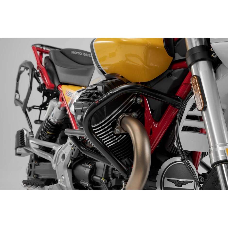 Paramotore Moto Nero Sw-Motech SBL.17.925.10001/B Per Moto Guzzi V85 TT/Travel/Strada (19-)