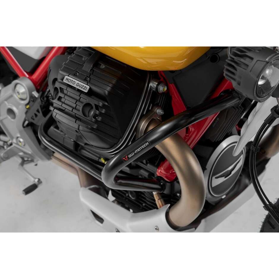 Paramotore Moto Nero Sw-Motech SBL.17.925.10001/B Per Moto Guzzi V85 TT/Travel/Strada (19-)