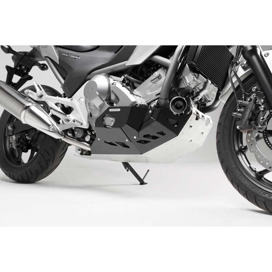 Paramotore Moto Sw-Motech MSS.01.151.10101 Nero Argento Honda NC700/NC750 Con DCT
