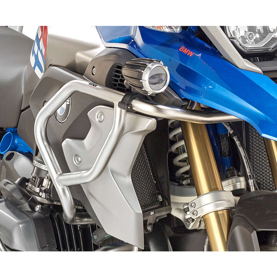 Paramotore tubolare in acciaio Inox Givi TNH5124OX Per BMW R 1200 GS (13 > 18); R 1250 GS (19 > 23)