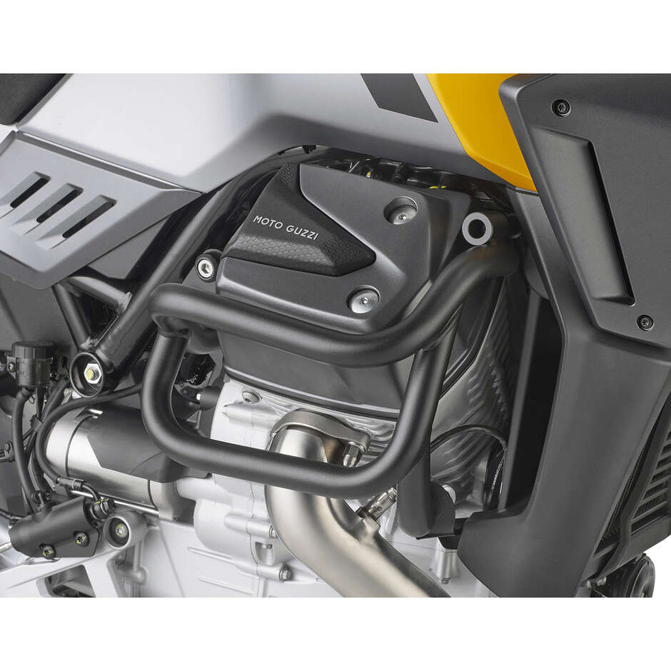 Paramotore tubolare nero TN8208 Per MOTO GUZZI Stelvio taglia uni