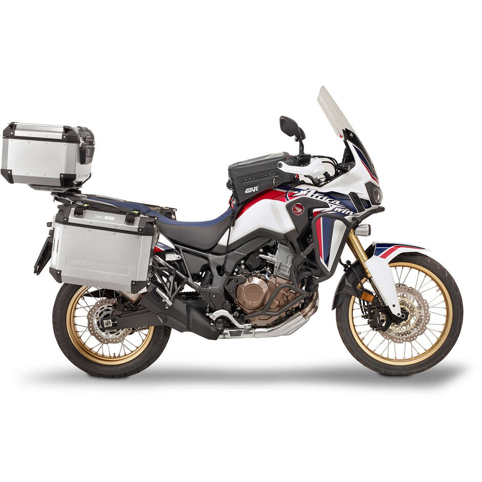 Paramotore tubolare nero Givi TNH1144 Per HONDA CRF1000L Africa Twin (16 > 19)