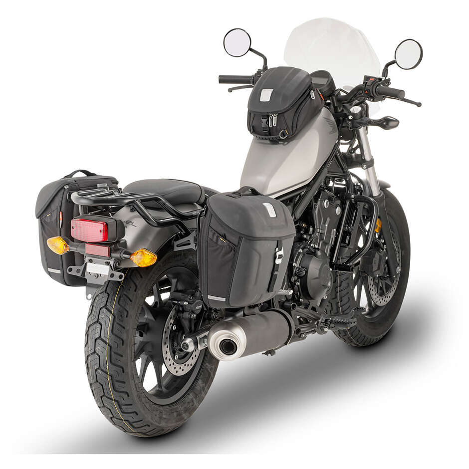 Paramotore tubolare nero Slider integrato Givi TN1160 Per HONDA CMX 500 Rebel (17 > 24)