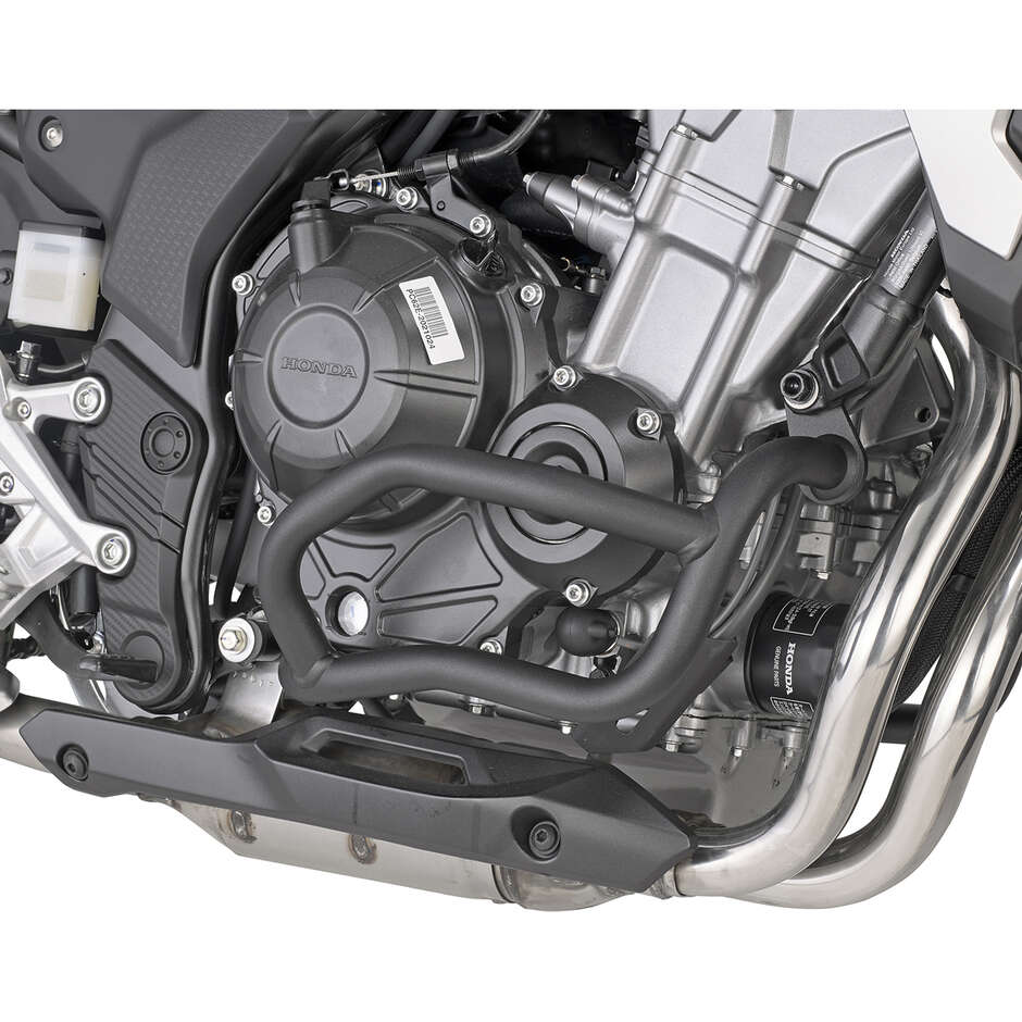 Paramotore tubolare nero Slider integrato Givi TN1171 Per HONDA CB 500 F / X (19 > 23)