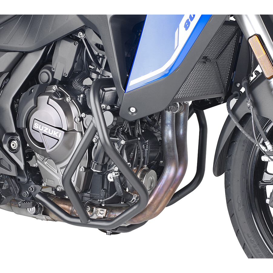 Paramotore tubolare nero Slider integrato Givi TN3127 Per SUZUKI V-Strom 800SE (23 > 24)