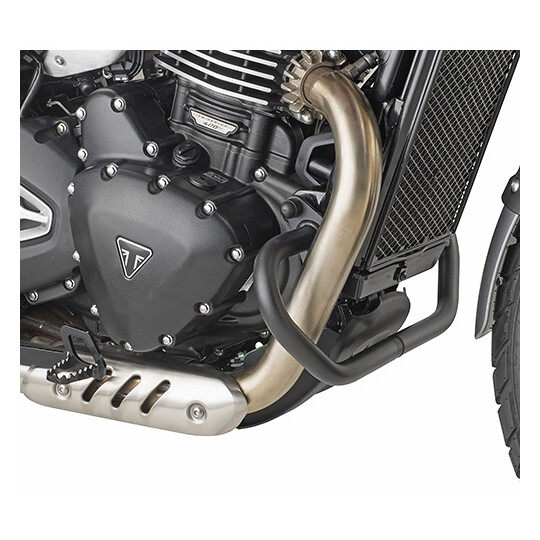 Paramotore tubolare nero Slider integrato TN6424 Per TR taglia un