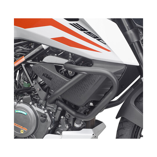 Paramotore tubolare nero Slider integrato TN7711 Per KT taglia un
