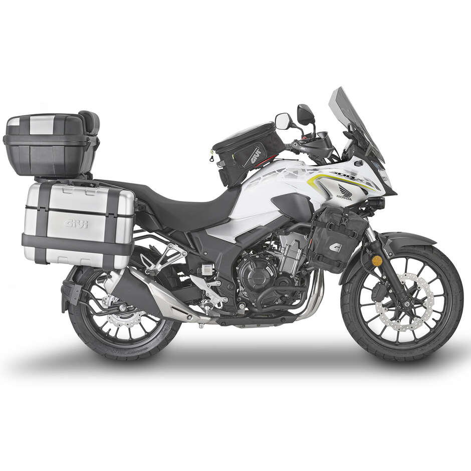 Paramotore tubolare nero Slider integrato Givi TNH1171 Per HONDA CB 500 X (19 > 23)