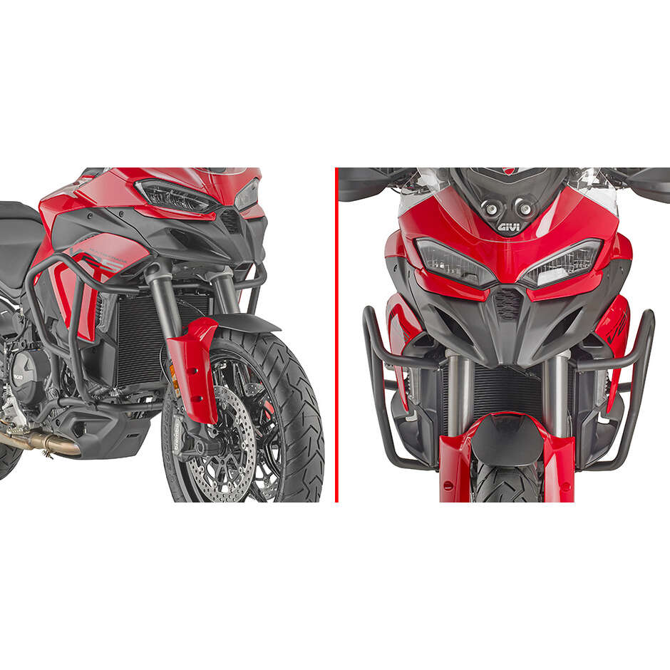Paramotore Tubolare Specifico Nero Givi TN7416 Per DUCATI Multistrada V2 (25 > 26) / Multistrada V2 S (25 > 26)