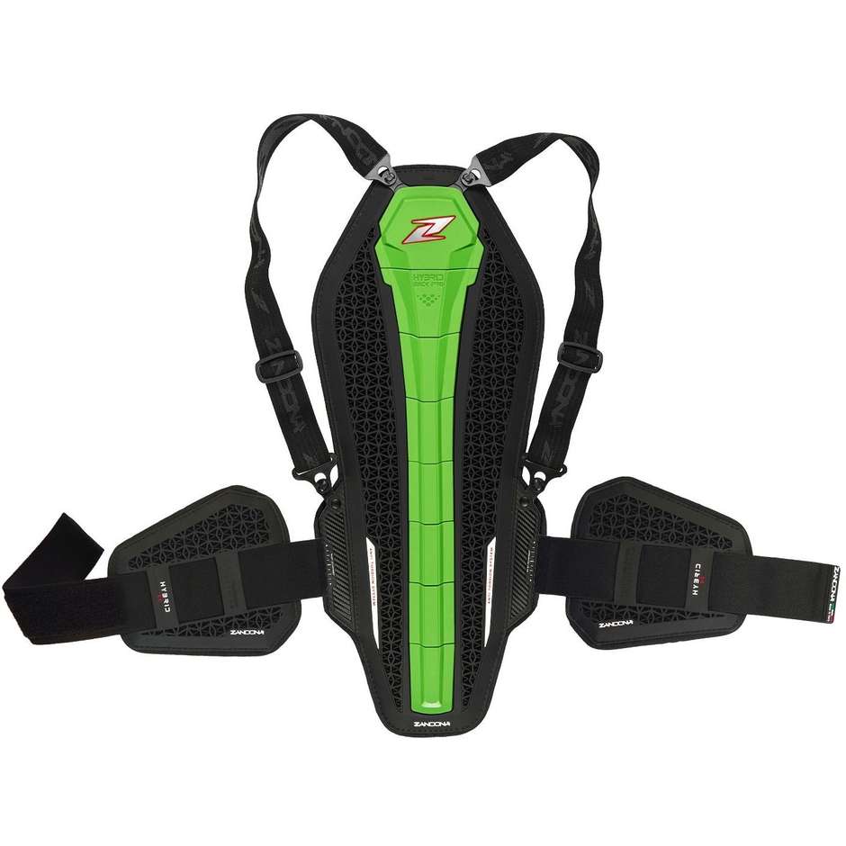 Paraschiena Moto Racing Zandonà HYBRID BACK PRO RS x8 Verde taglia uni