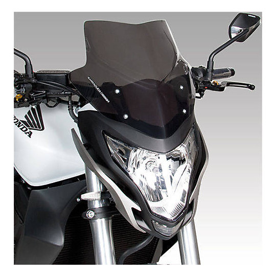 Pare-brise Aerosport Dark Smoke Barracuda Motorcycle HN1300 * Spécifique pour Honda CB 1000R (2008-17)