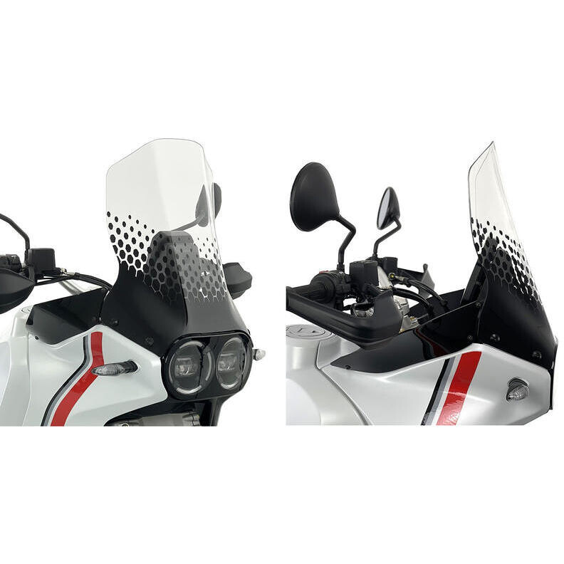 Pare-brise pour Ducati Scrambler 1100 Pro / Dark 20-23 noir Puig Mito Pare-brise pour Ducati Scrambler 1100 Pro / Dark 20-23 noir Puig Mito