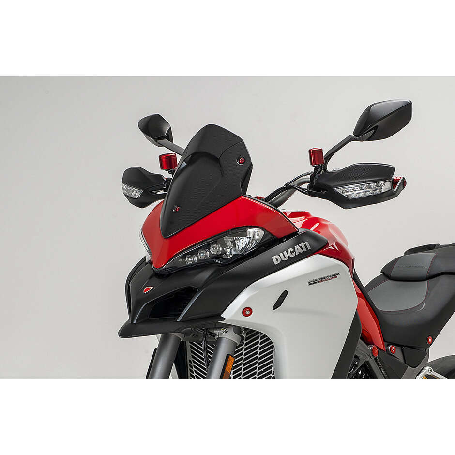 Pare-brise en carbone Ducati Multistrada 950 1200 1260 CNC Racing Mat