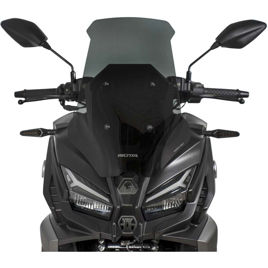 Pare-brise Isotta Adventure pour VOGE SR1 ADV 2025, teinte fumée foncée