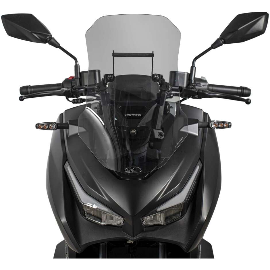 Pare-brise Isotta City MAX pour Kymco Dink 125 à partir de 2025, teinte fumée claire