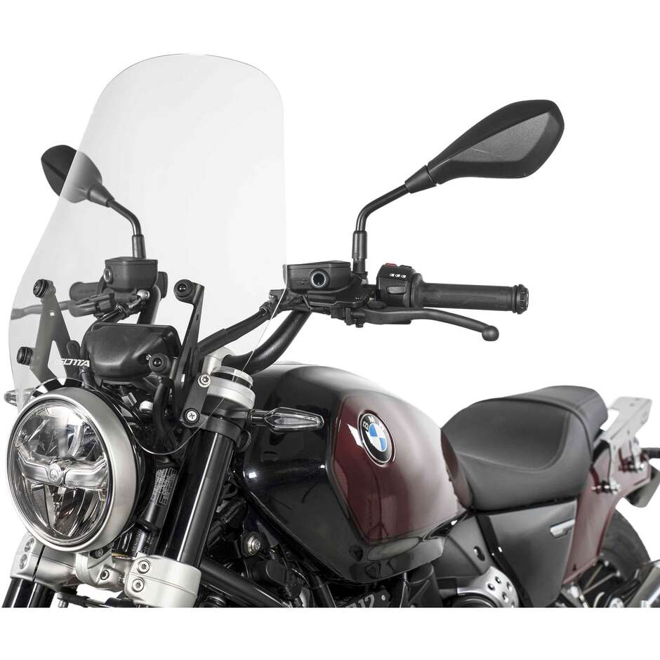 Pare-brise Isotta de protection moyenne pour BMW R12 transparent