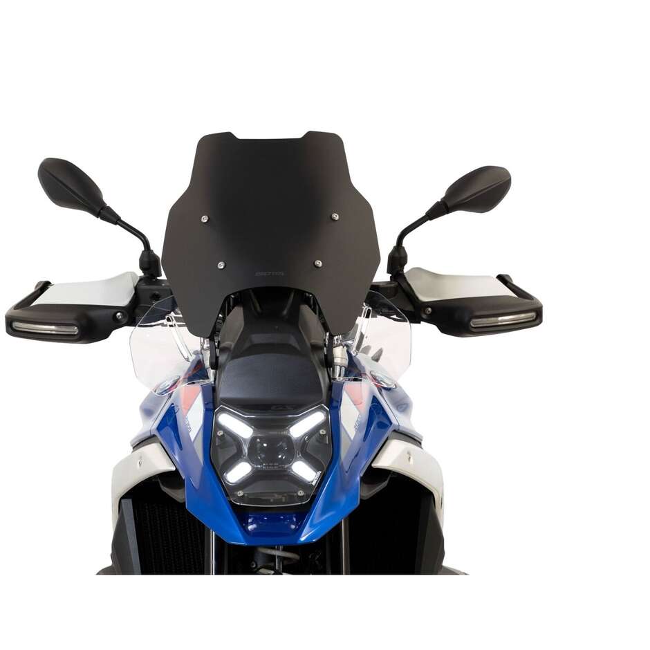 Pare-brise Isotta Endurance Plus pour BMW R 1300 GS à partir de 2024 Noir Mat