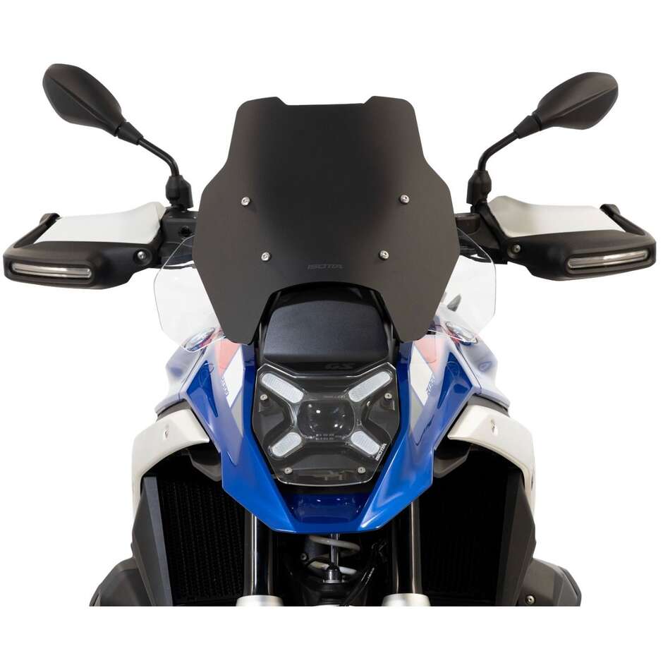 Pare-brise Isotta Endurance Plus pour BMW R 1300 GS à partir de 2024 Noir Mat