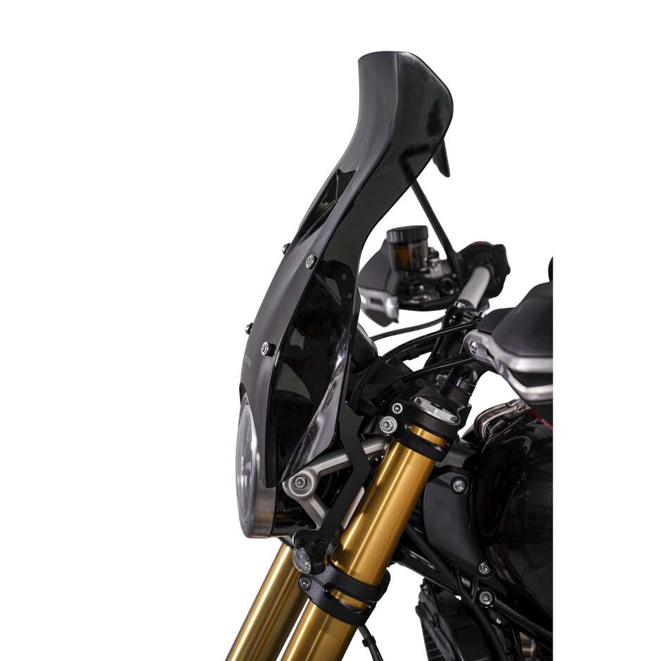 Pare-brise Isotta Endurance Race Plus pour Triumph Scrambler 1200 X / XE, teinte fumée foncée