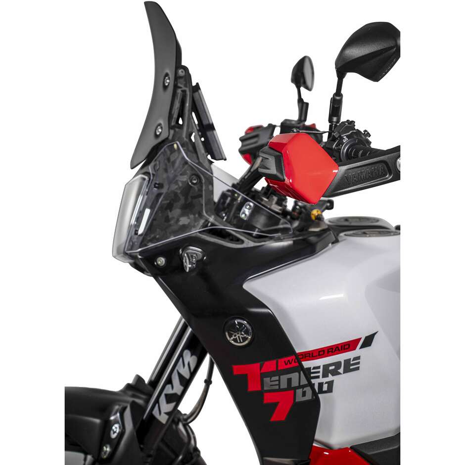 Pare-brise Isotta Factory Evo pour Yamaha Tenerè 700 World Raid à partir de 2026, noir mat