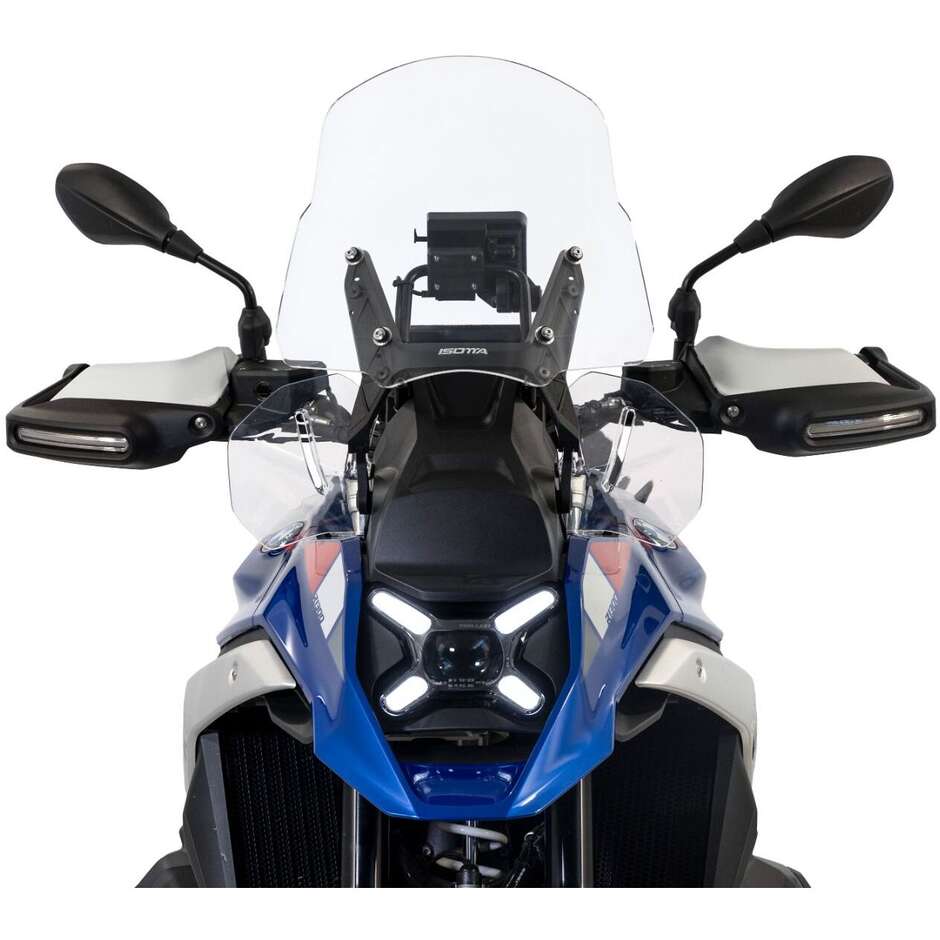 Pare-brise Isotta Master Plus pour BMW R 1300 GS à partir de 2024 avec radar transparent