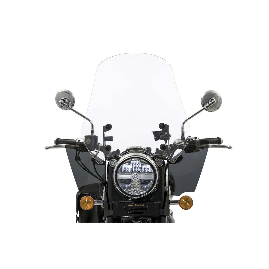Pare-brise Isotta moyen transparent pour ROYAL ENFIELD Classic 650