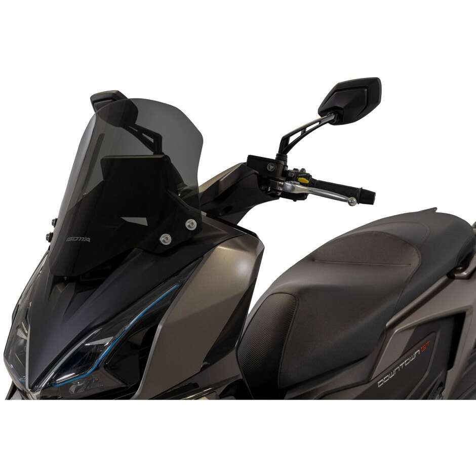 Pare-brise Isotta pour Kymco Downtown GT 350 2024 Fumé foncé