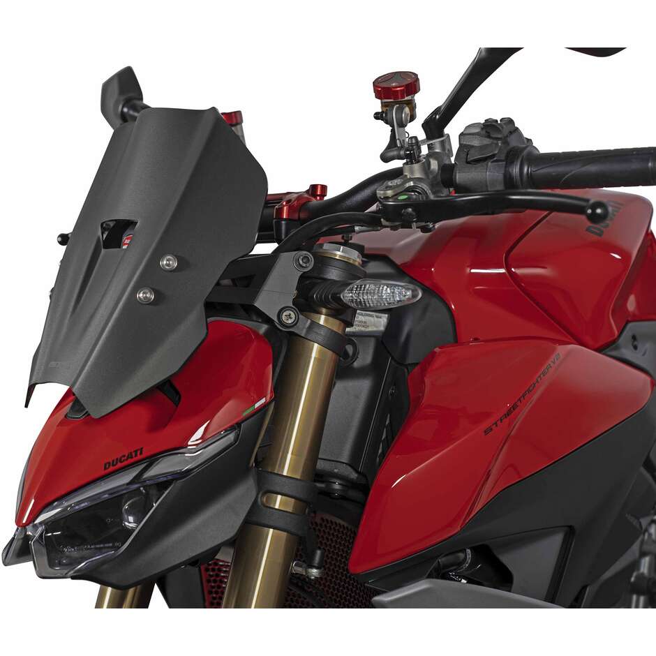 Pare-brise Isotta Racing Sport pour Ducati Streetfighter V2 Noir mat