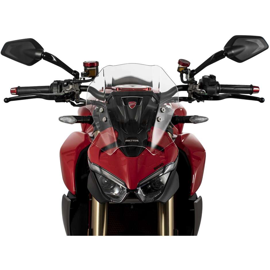 Pare-brise Isotta Racing Sport pour Ducati Streetfighter V2 Transparent