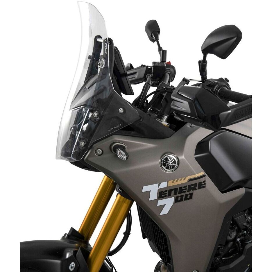 Pare-brise Isotta Rally RSG pour YAMAHA Tenerè 700, cache-phare transparent