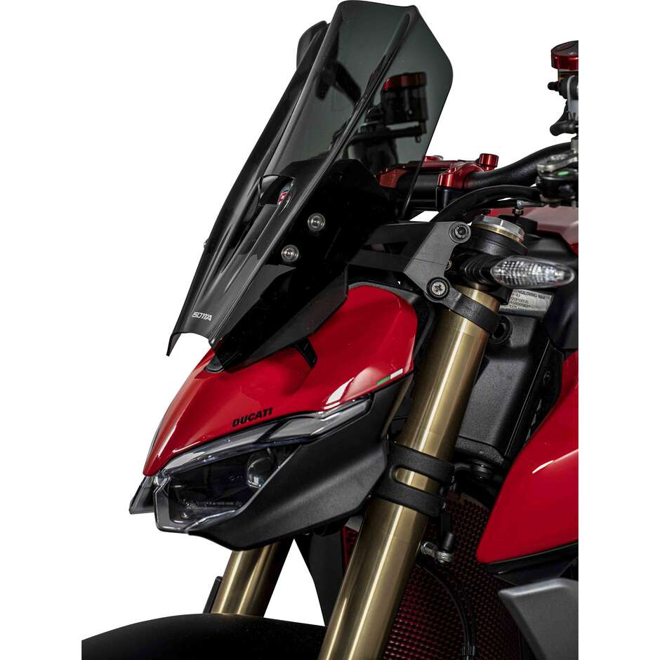 Pare-brise Isotta Sport pour Ducati Streetfighter V2 Dark Smoke