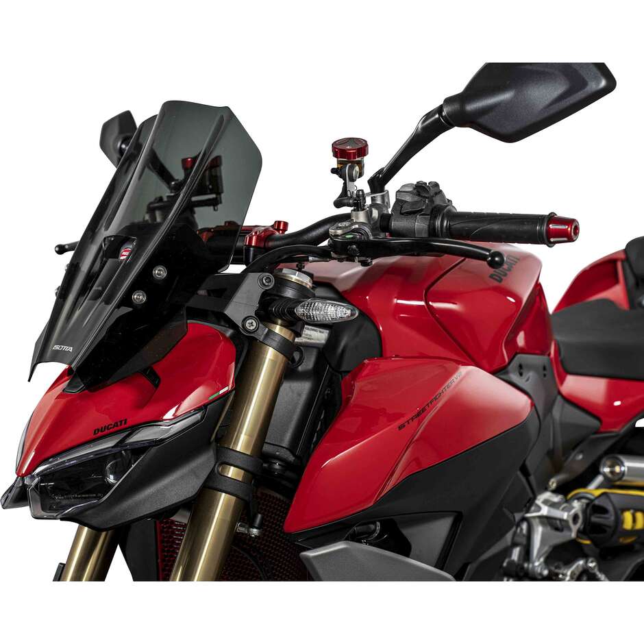 Pare-brise Isotta Sport pour Ducati Streetfighter V2 Dark Smoke