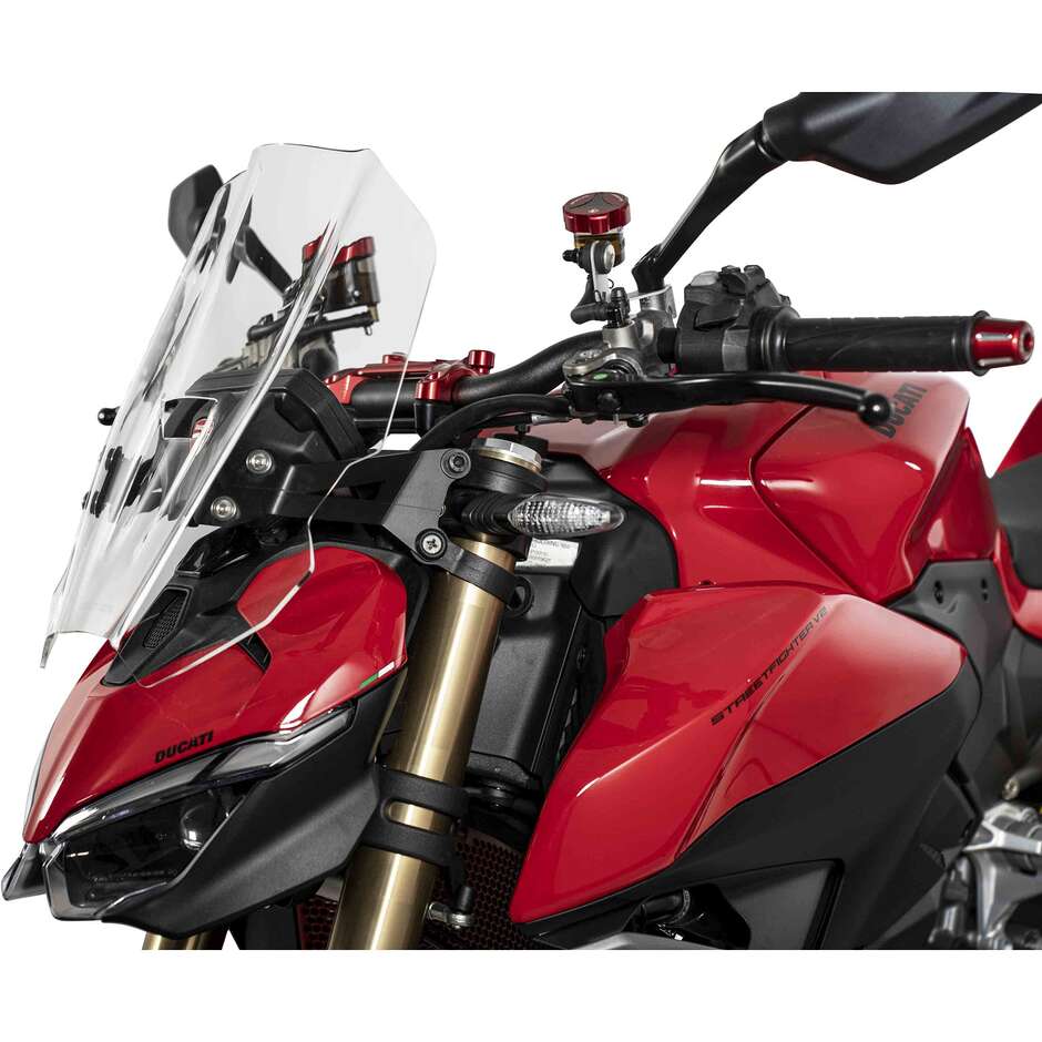 Pare-brise Isotta Sport pour Ducati Streetfighter V2 Transparent