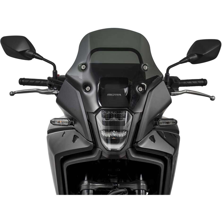 Pare-brise Isotta Sport pour HONDA NX500, teinte fumée foncée