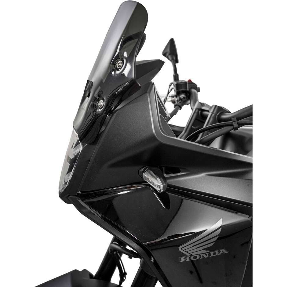 Pare-brise Isotta Sport pour HONDA NX500, teinte fumée foncée