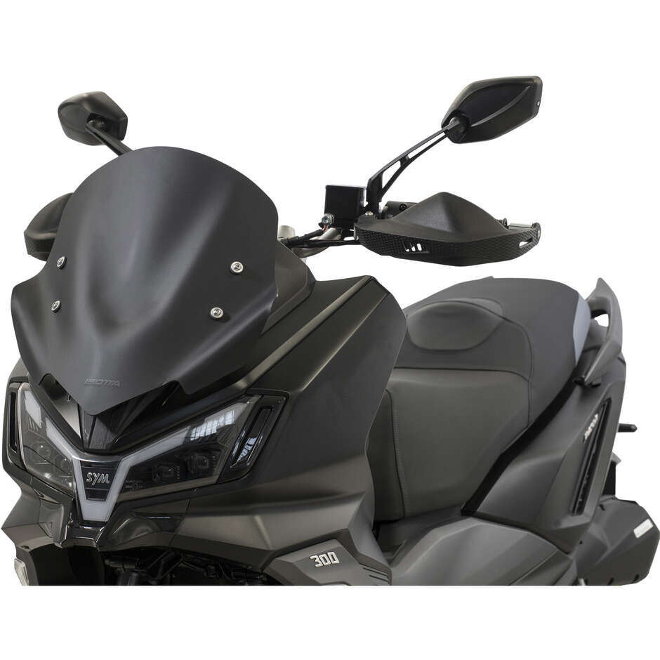 Pare-brise Isotta Sport pour SYM ADX 300 Noir mat