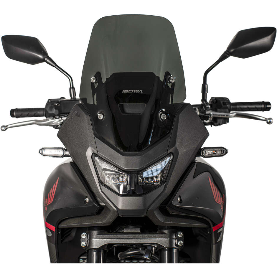 Pare-brise Isotta Standard pour Honda Transalp XL 750, teinte fumée foncée