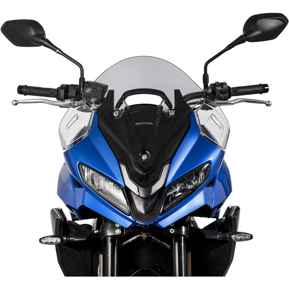 Pare-brise Isotta Super Sport pour Triumph Tiger Sport 800, teinte fumée claire