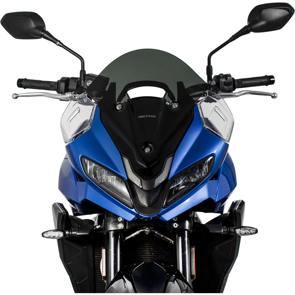 Pare-brise Isotta Super Sport pour Triumph Tiger Sport 800, teinte fumée foncée