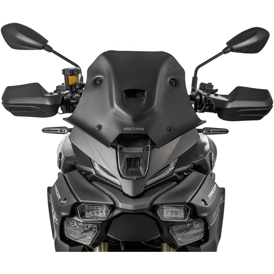 Pare-brise Isotta Super Sport pour YAMAHA Tracer 9 Noir mat