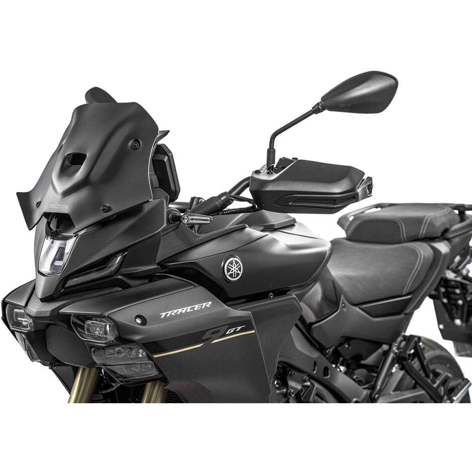 Pare-brise Isotta Super Sport pour YAMAHA Tracer 9 Noir mat