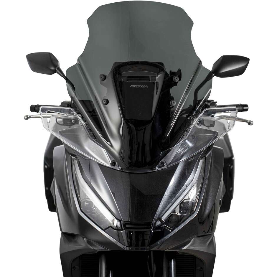 Pare-brise Isotta à protection moyenne pour Honda NT1100 à partir de 2025, teinte fumée foncée