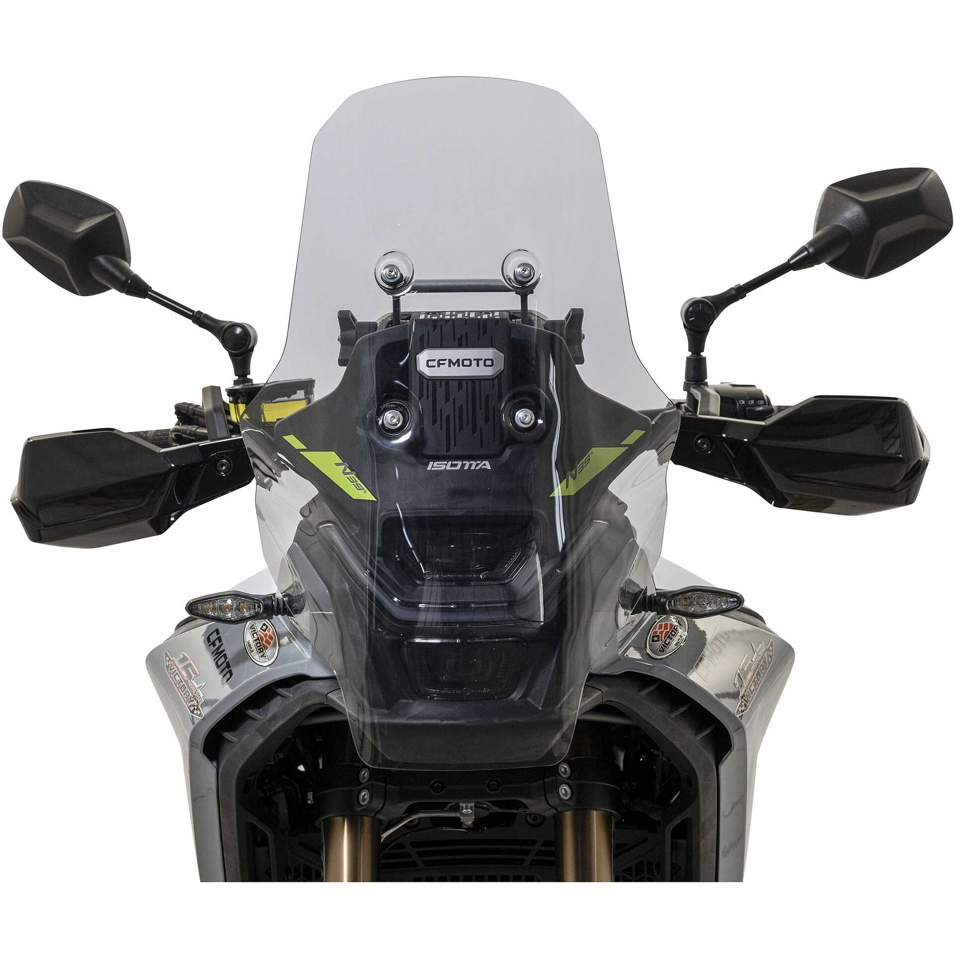 Pare-brise Isotta Protec Pour Moto Guzzi V85 TT 850 - 2019-2023 - Neuf - Fabriqué En Italie