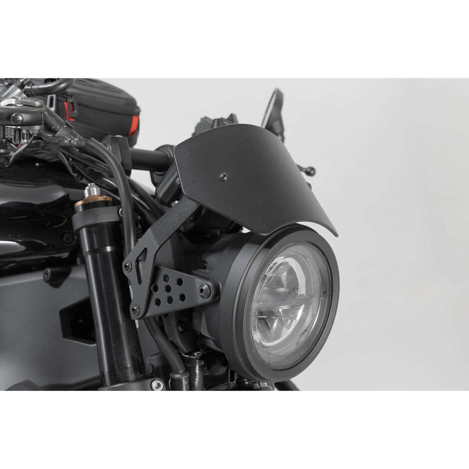Pare-brise noir Sw-Motech SCT.06.932.10000/B pour Yamaha XSR900 (21-24)